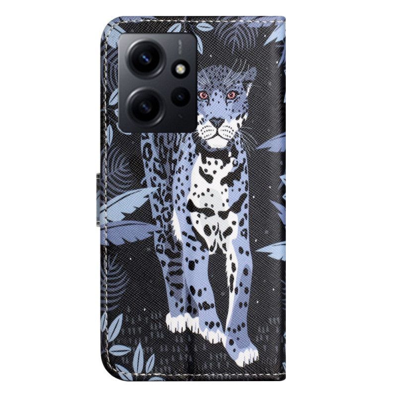 Κάλυμμα Xiaomi Redmi Note 12 4G με κορδονι Strappy Leopard